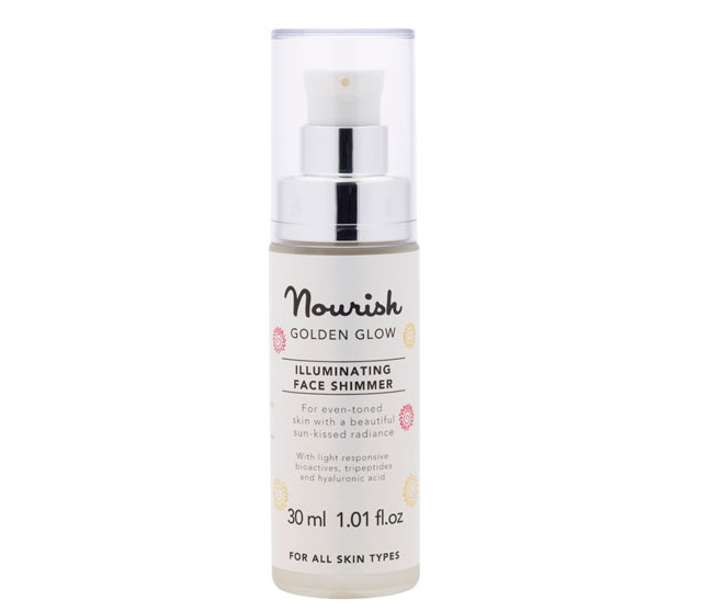 Nourish-ийн Golden Glow Illuminating Face Shimmer